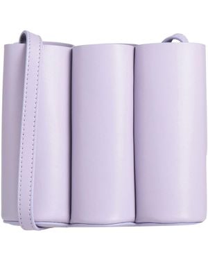 Colville Lilac Cross-Body Bag Leather - Purple