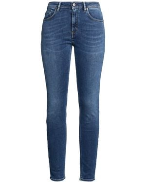 Acne Studios Jeans Cotton, Polyester, Elastane - Blue