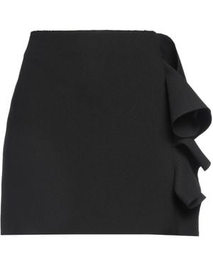MSGM Mini Skirt Polyester, Viscose, Elastane - Black