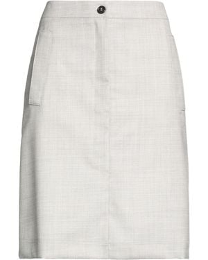 Grifoni Mini Skirt Virgin Wool - White