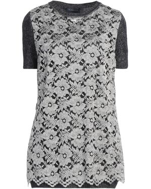 Roberto Cavalli Sweater Viscose, Virgin Wool, Polyamide - Gray