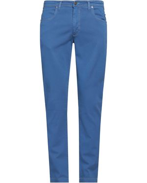 Barbati Trousers Cotton, Elastane - Blue
