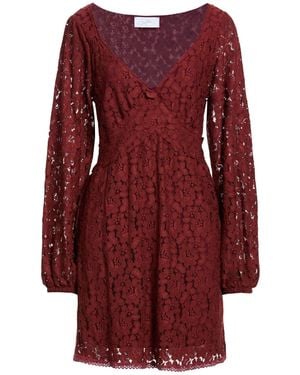 Soallure Mini Dress Polyamide, Viscose, Cotton - Red