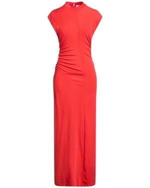 MSGM Maxi Dresses - Red
