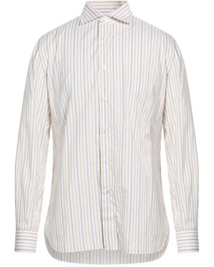 Isaia Shirt Cotton - White