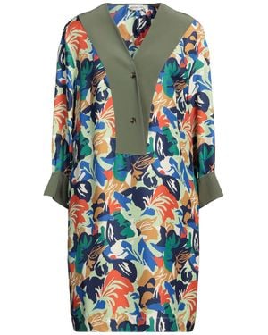 Mantero 1902 Midi Dress - Blue