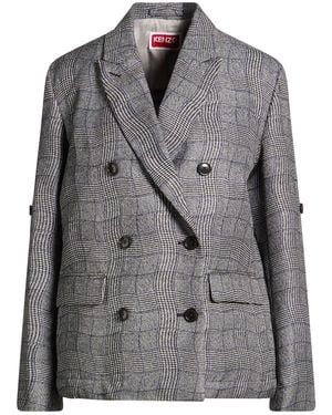 KENZO Blazer Polyester, Cotton - Gray