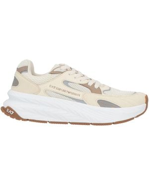 EA7 Trainers Textile Fibres - White