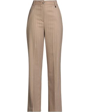 MAIDOMA Pants Polyester, Viscose, Acrylic, Elastane - Natural