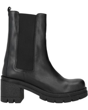 Trend Ankle Boots Calfskin - Black