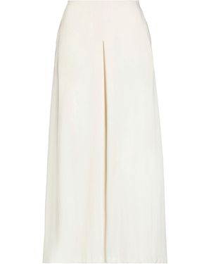 Aspesi Maxi Skirt Triacetate, Polyester - White