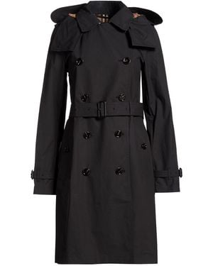 Burberry Sobretodo Y Gabardina - Negro