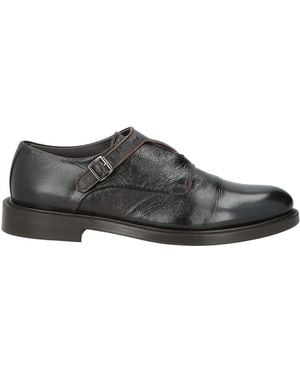 Pollini Loafers Leather - Gray