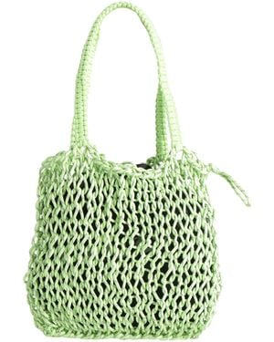 Phanta Handbag Textile Fibres - Green