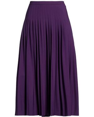 Alberta Ferretti Midi Skirts - Purple