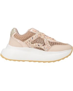 Apepazza Trainers Textile Fibres, Leather - Natural