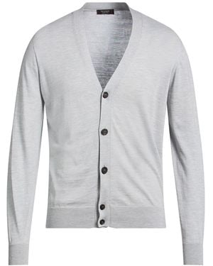 Peserico Light Cardigan Silk, Cotton - Gray