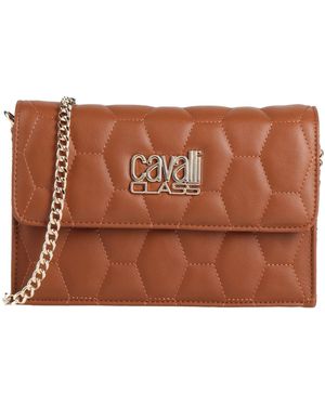 Roberto Cavalli Bolso Con Bandolera - Marrón