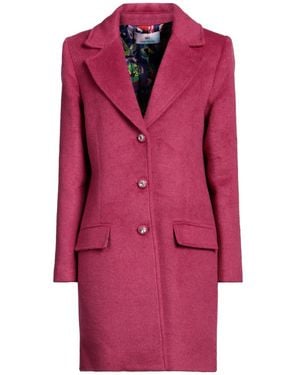 Chiara Ferragni Coat Acrylic, Polyester, Viscose, Wool, Polyamide - Pink