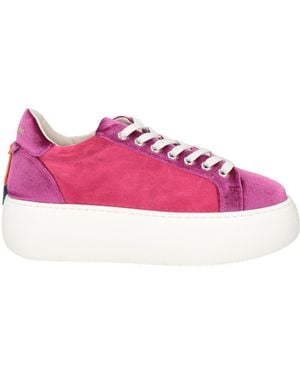 Barracuda Fuchsia Trainers Textile Fibres, Leather - Pink
