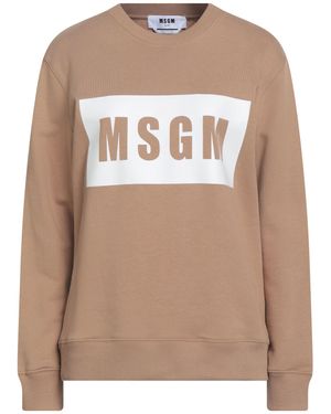 MSGM Felpa - Marrone