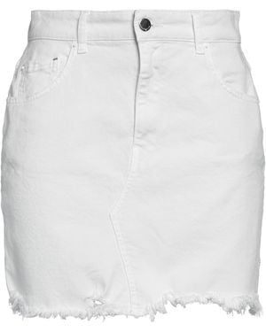 Replay Denim Skirt - White