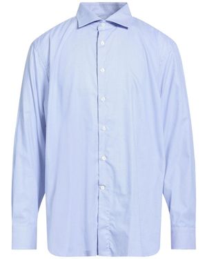 Canali Shirt Cotton - Blue
