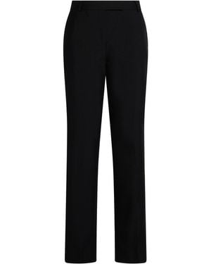 Officine Generale Pants Virgin Wool - Black