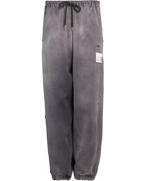 Maison Mihara Yasuhiro Charcoal Pants Cotton - Gray