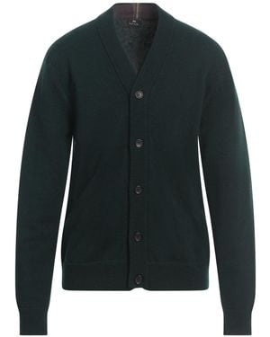 Paul Smith Dark Cardigan Merino Wool - Black