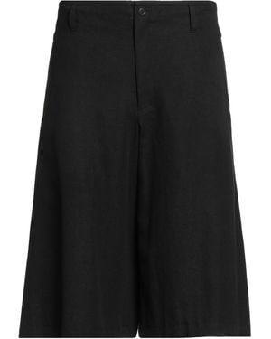 Yohji Yamamoto Shorts Et Bermudas - Noir