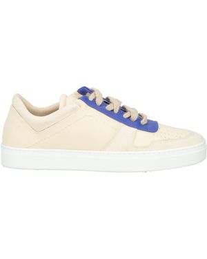 Yatay Cream Sneakers Textile Fibers - White