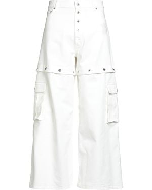 Off-White c/o Virgil Abloh Pantaloni Jeans - Bianco