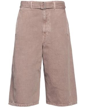 Lemaire Shorts Jeans - Marrone