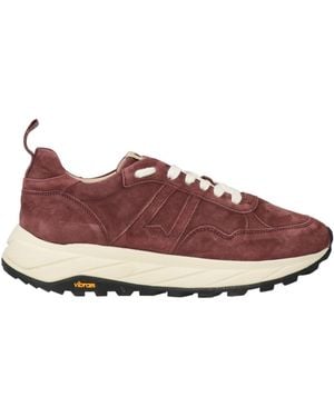 Moma Burgundy Sneakers Leather - Brown