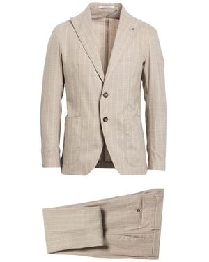 Tagliatore Suit Virgin Wool, Cashmere, Polyamide, Elastane - White