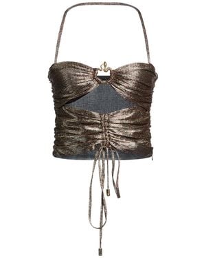 Just Cavalli Top Polyester - Black