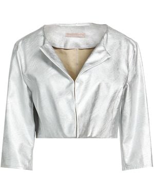 Rinascimento Jacket Viscose, Polyurethane Resin - White