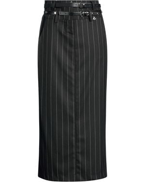 Dixie Maxi Skirt Polyester, Viscose, Elastane - Black