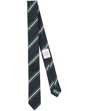 Thom Browne Ties & Bow Ties Silk - Blue