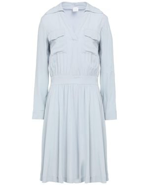 Eleventy Midi Dress Acetate, Silk - Blue