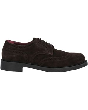 Triver Flight Lace-Up Shoes Leather - Black