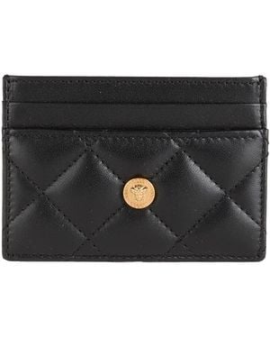 Versace Cardholder Lambskin - Black