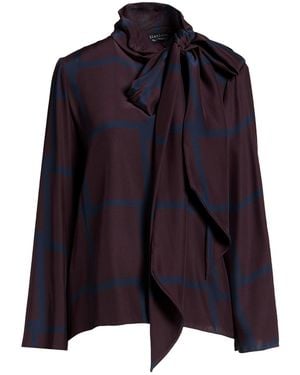 Gianluca Capannolo Plum Top Silk - Blue