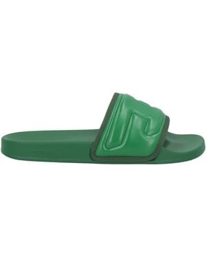 DIESEL Sandals Rubber - Green