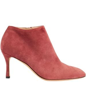 Sergio Rossi Ankle Boots - Red