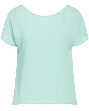 Carla G Top Acetate, Silk - Blue