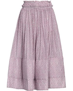 Tory Burch Midi Skirt - Purple