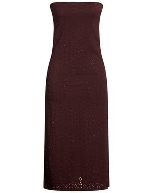 Fisico Midi Dresses - Purple