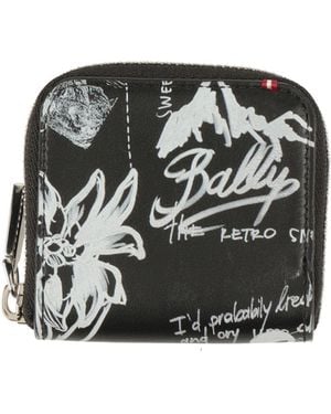 Bally Coin Purse Calfskin - Black